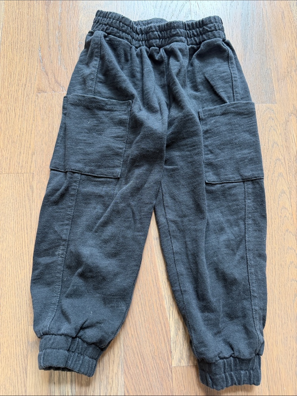 Rylee + Cru Black Cargo Jogger Pants for Kids